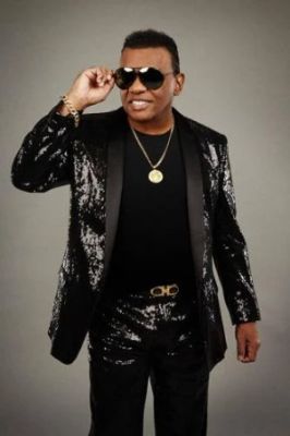 Ronald Isley posing for a photoshoot.